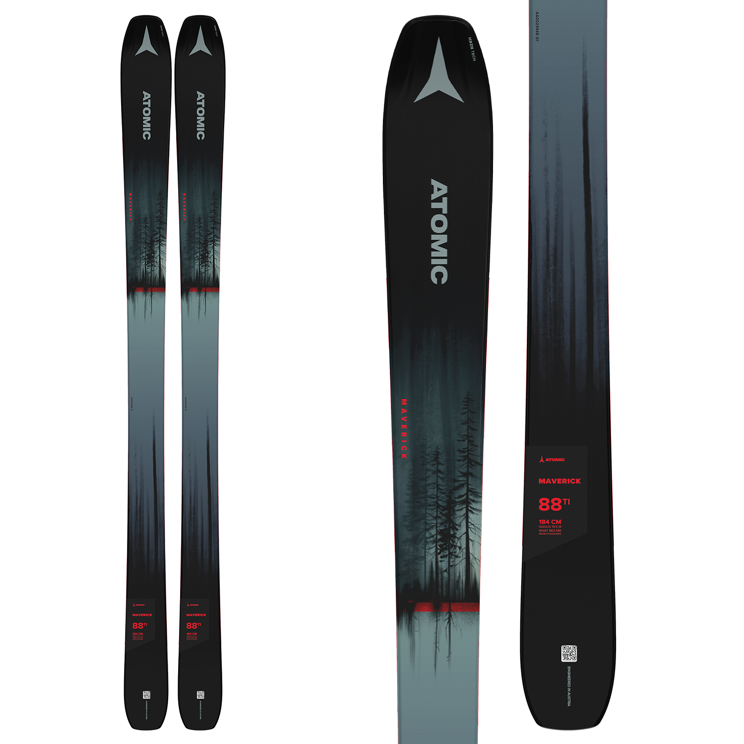 Telemark Pyrenees Touring skis, backcountry skiing, telemark skis